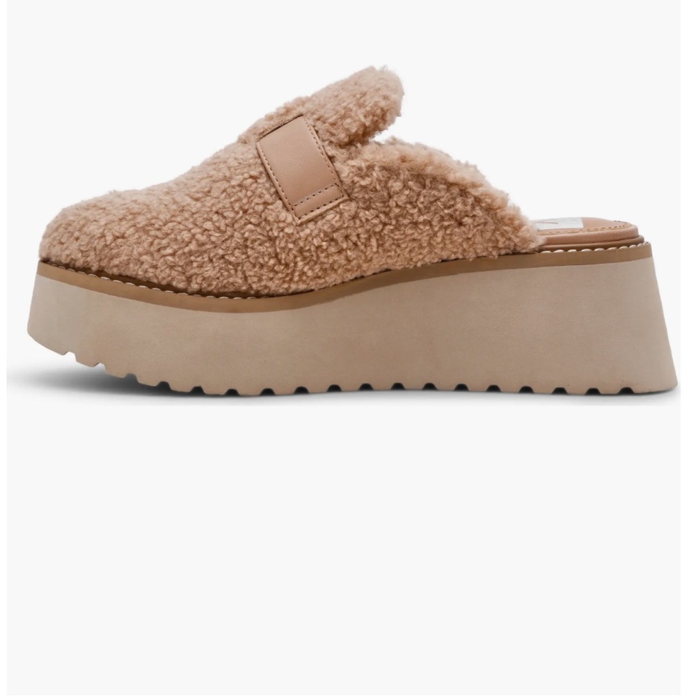 Dolce Vita Cozy Faux Shearling Platform Clog (Women)